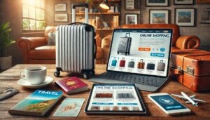 スーツケースのオンラインショッピング、インターネット通販