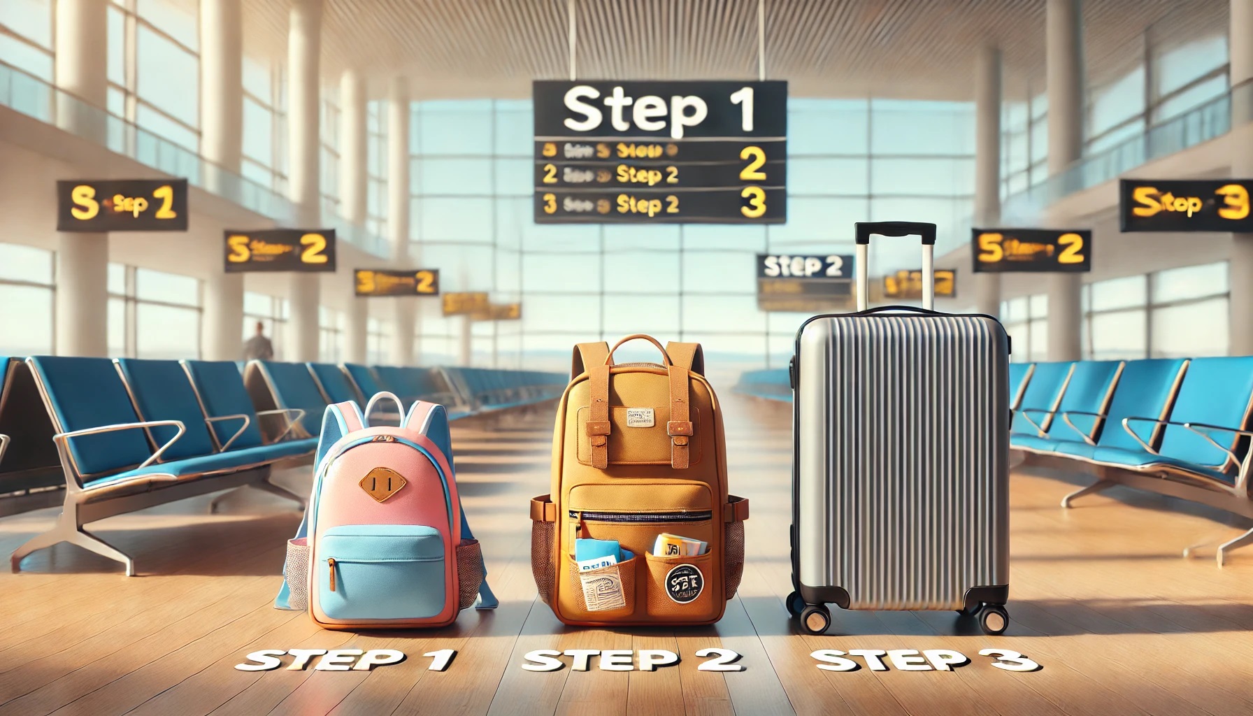 ステップ、順番、手順