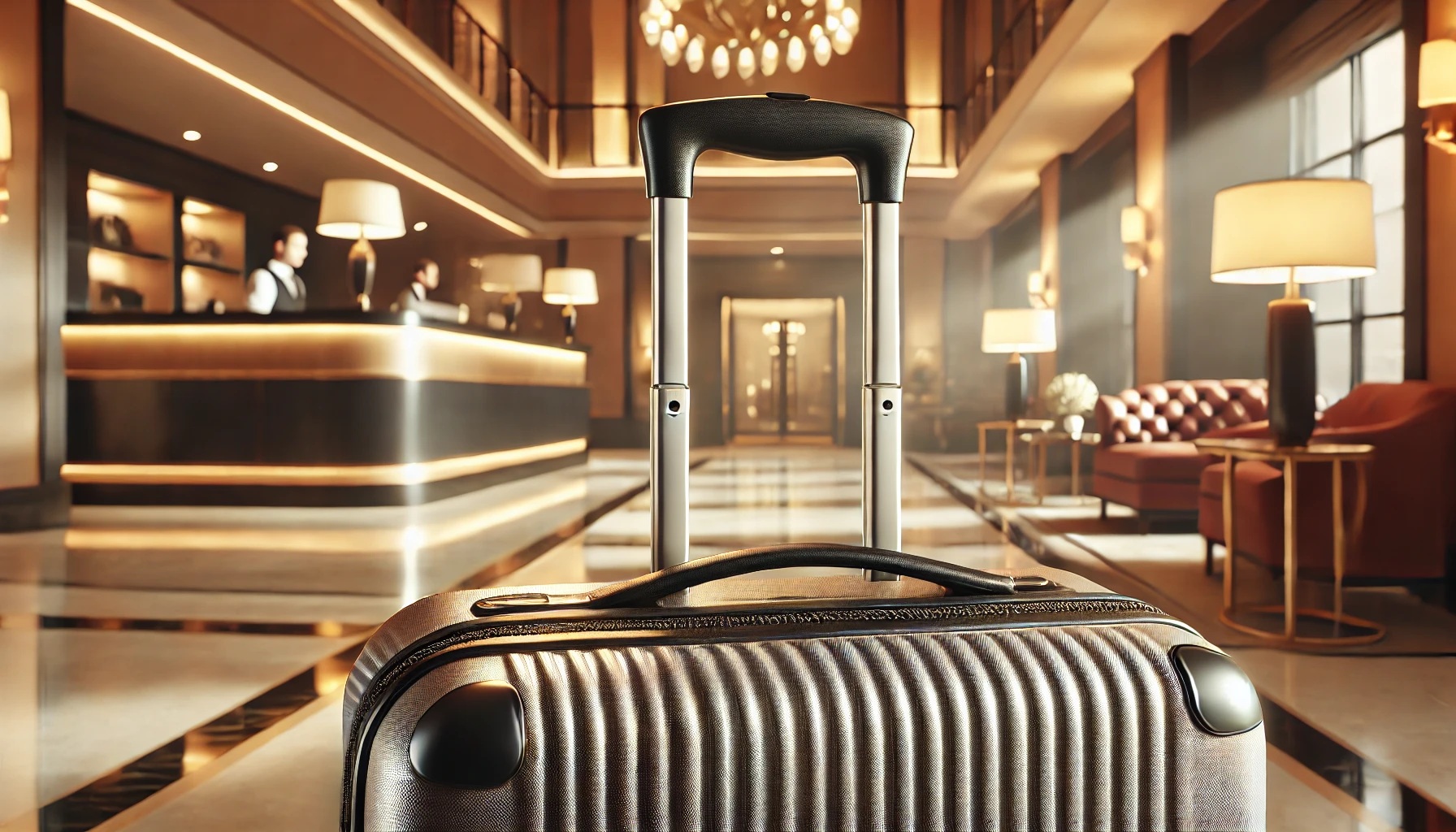 スーツケースのハンドル、取っ手部分